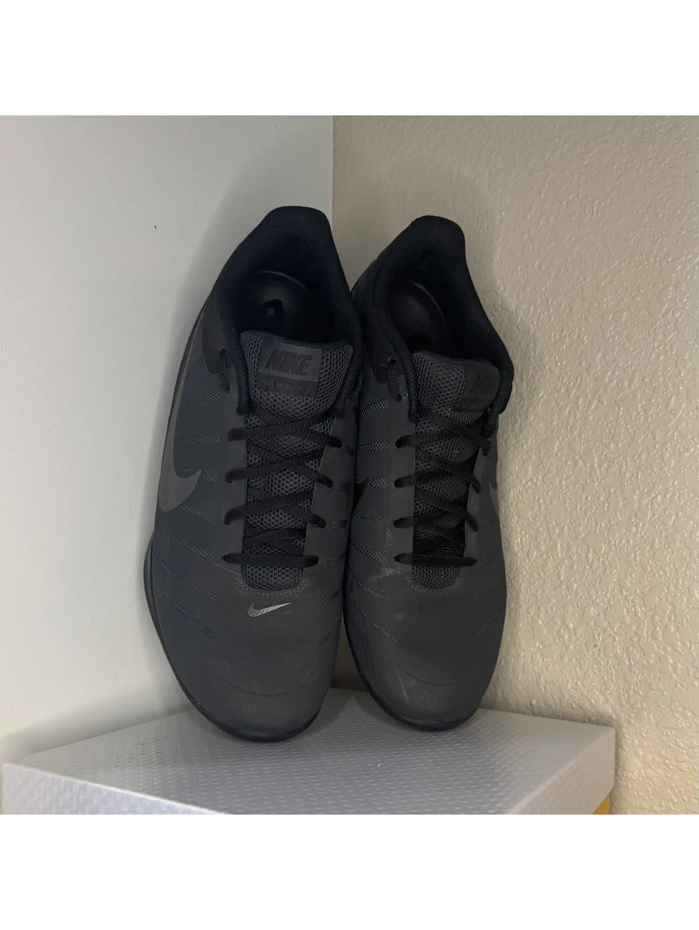 Nike Air Precision Black Anthracite Men’s Size 11 Basketball Shoes 830368-001